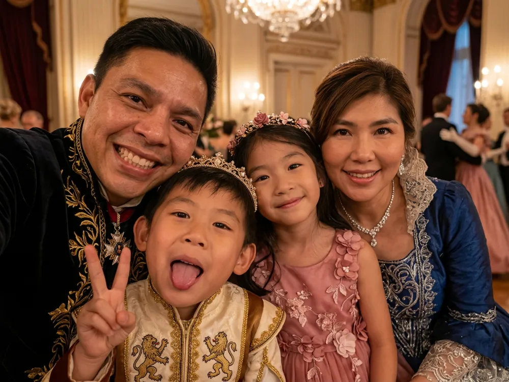 Royal Dress-Up, After