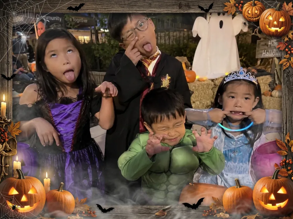 Halloween Frame example