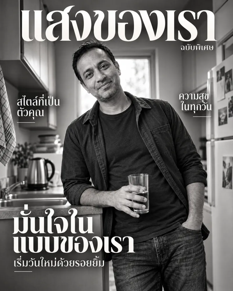 Magazine Cover - Thai, Men's Style